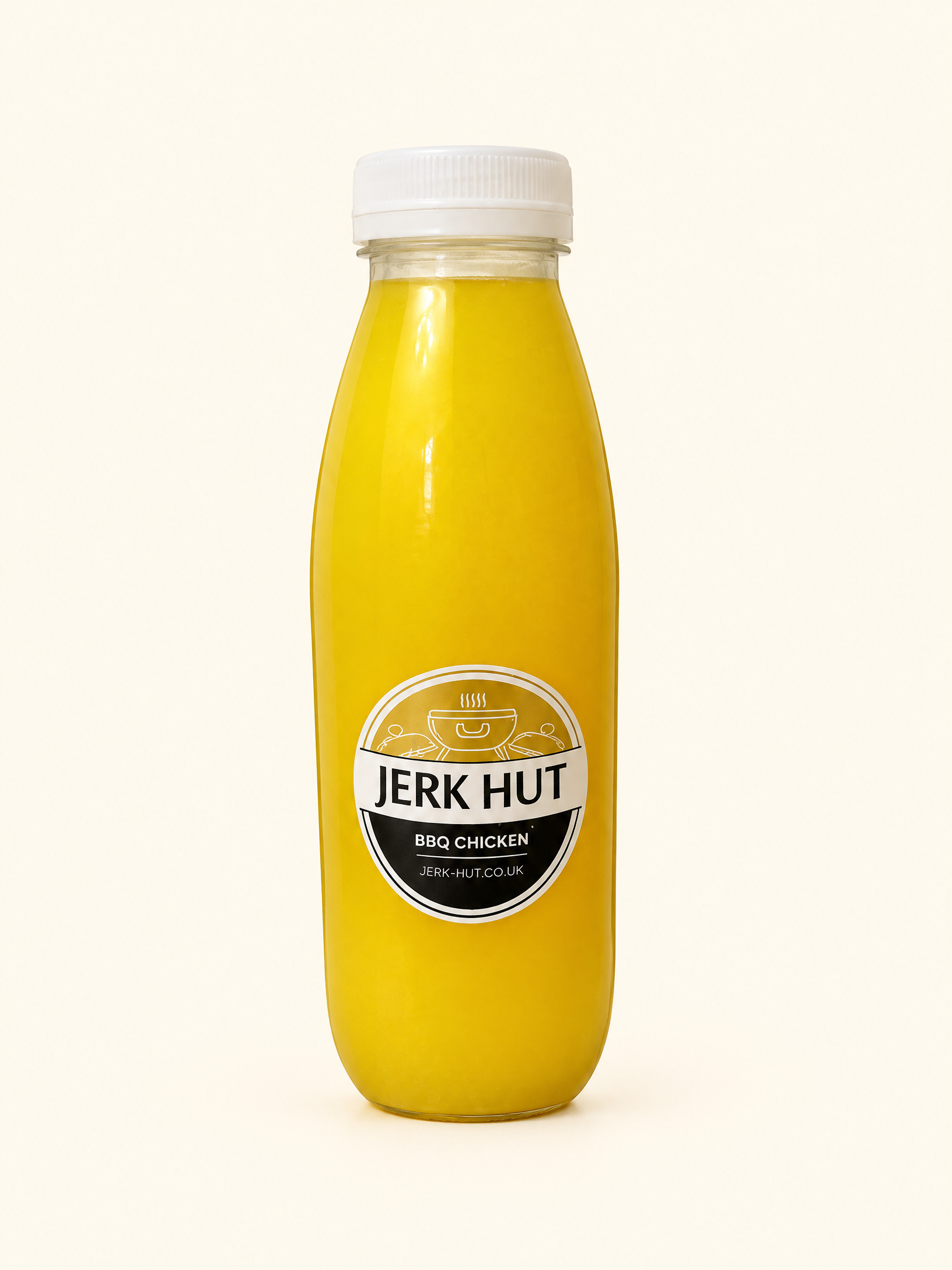 Jerk Hut Pineapple and Ginger juice bottle